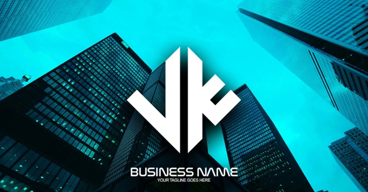 VK Initial handwriting logo design - stock vector 2651800 | Crushpixel