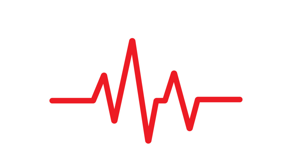 Hearbeat medical line logo vector v3 - TemplateMonster