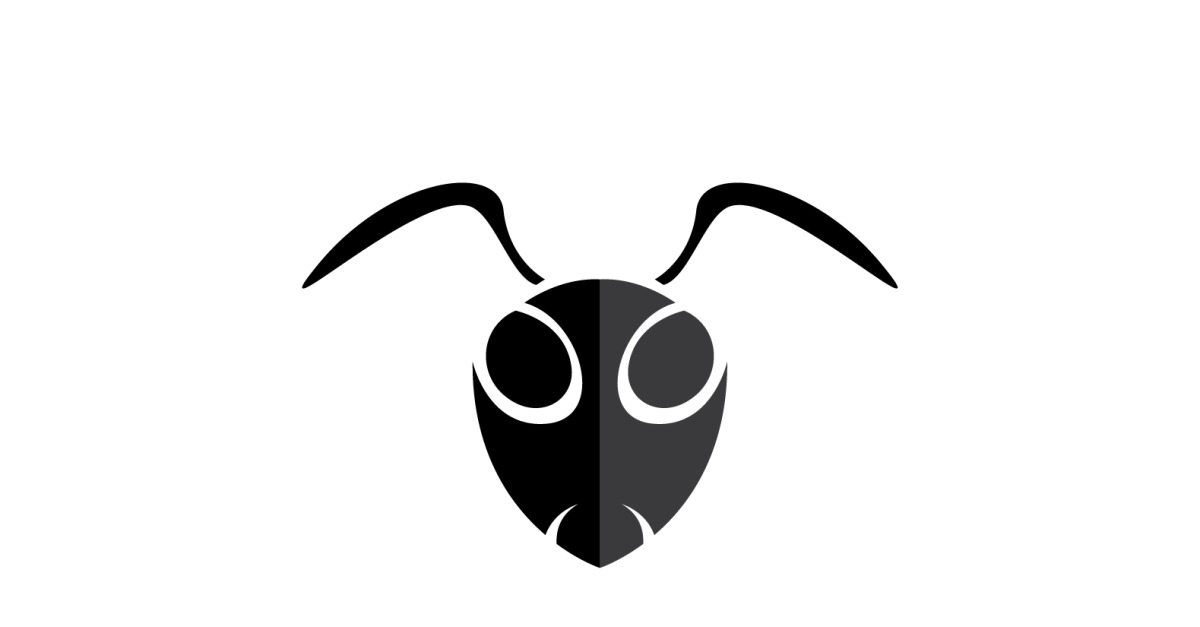 Ant head logo and symbol vector v2 #316064 - TemplateMonster