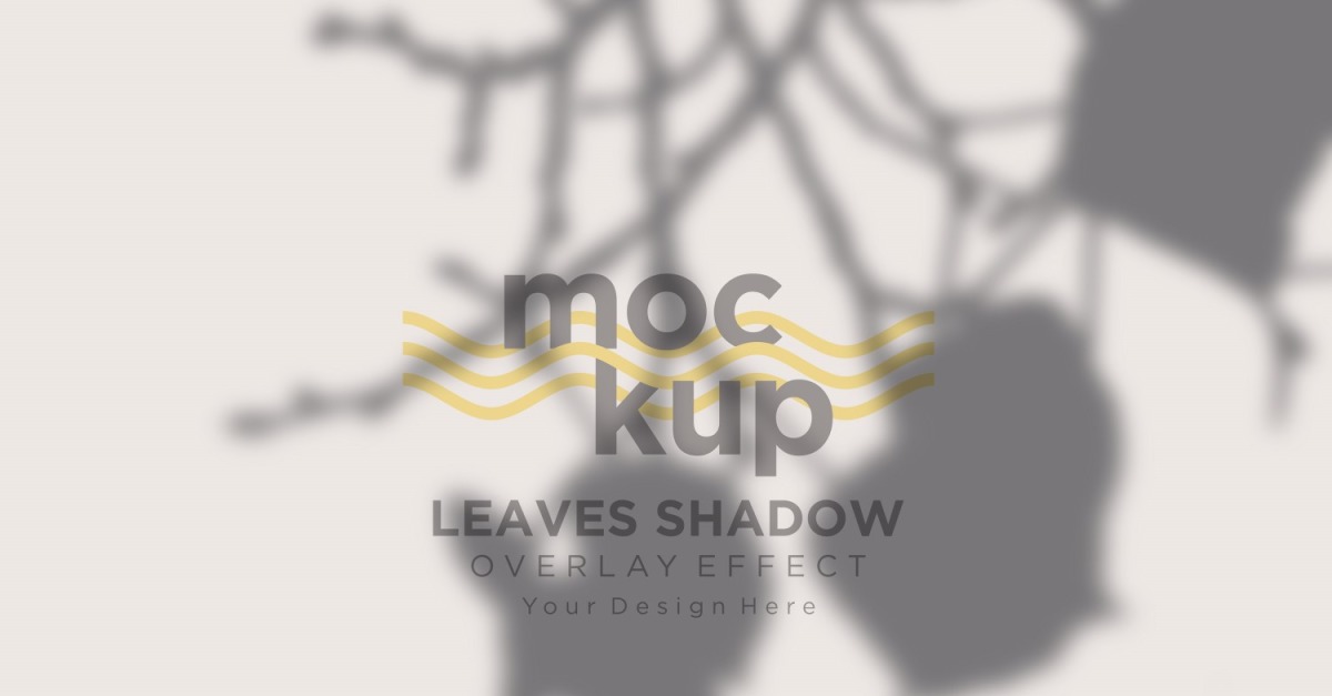 Leaves Shadow Overlay Effect Mockup 240 - TemplateMonster