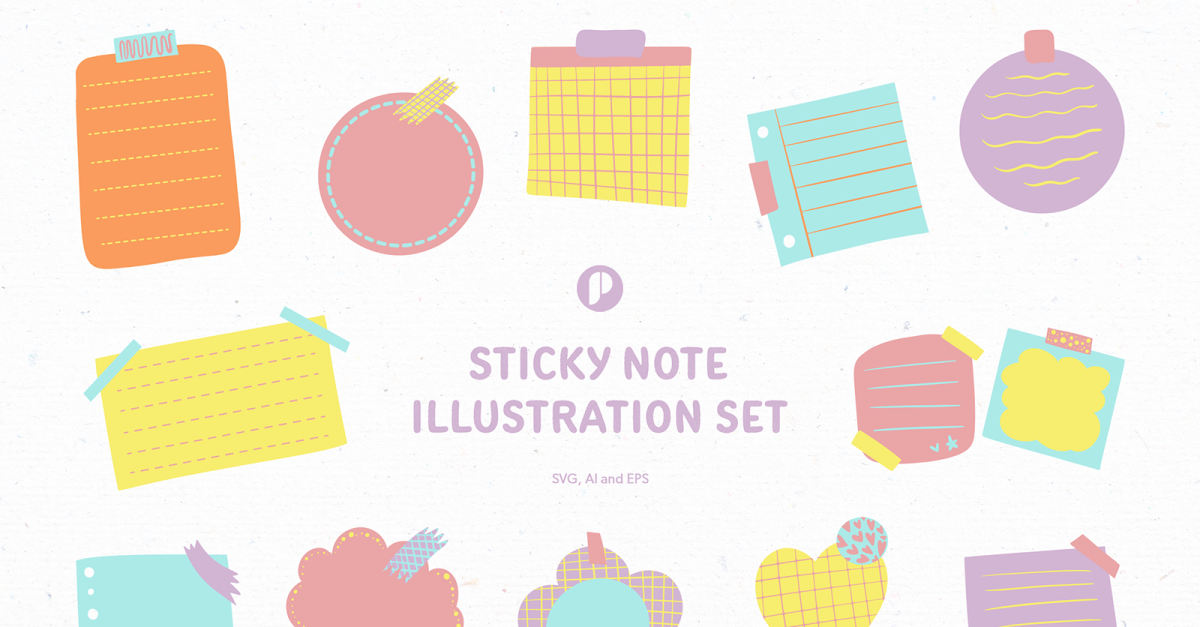 Sticky Notes Stock Illustrations – 9,762 Sticky Notes Stock