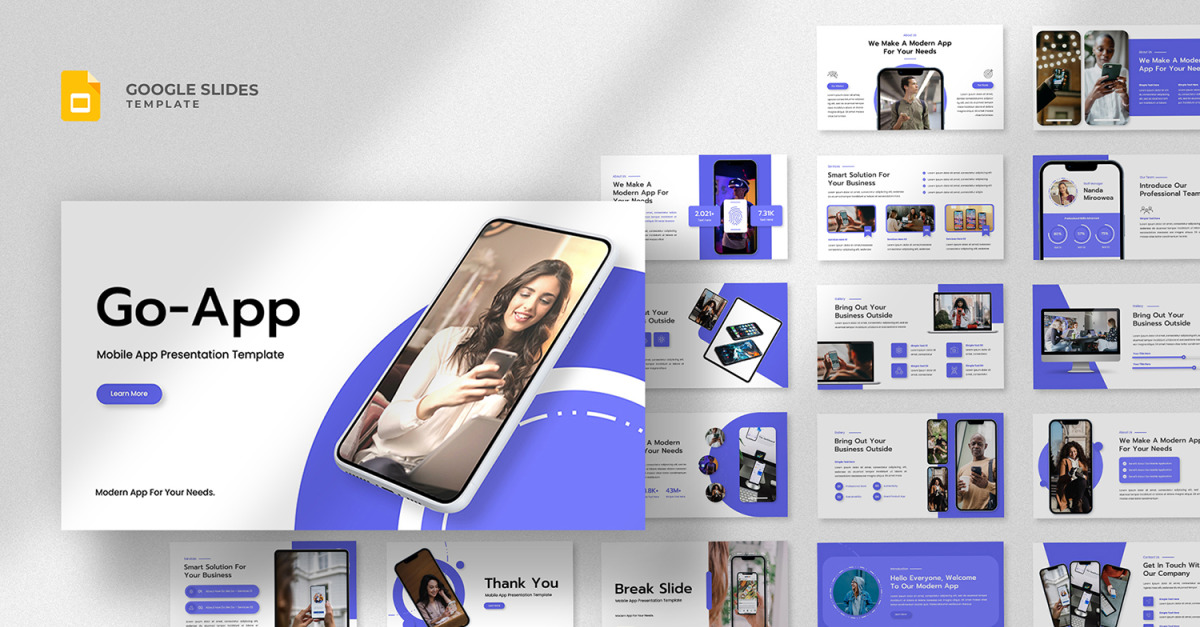 Web App Presentation Templates