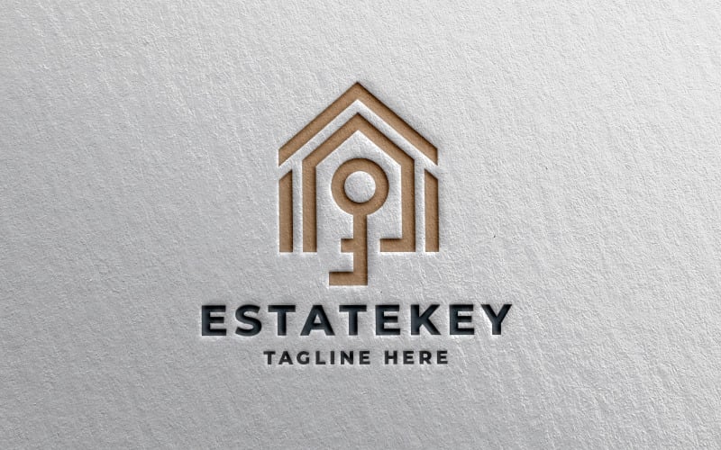 Real Estate Key Logo Pro Template #321541 - TemplateMonster