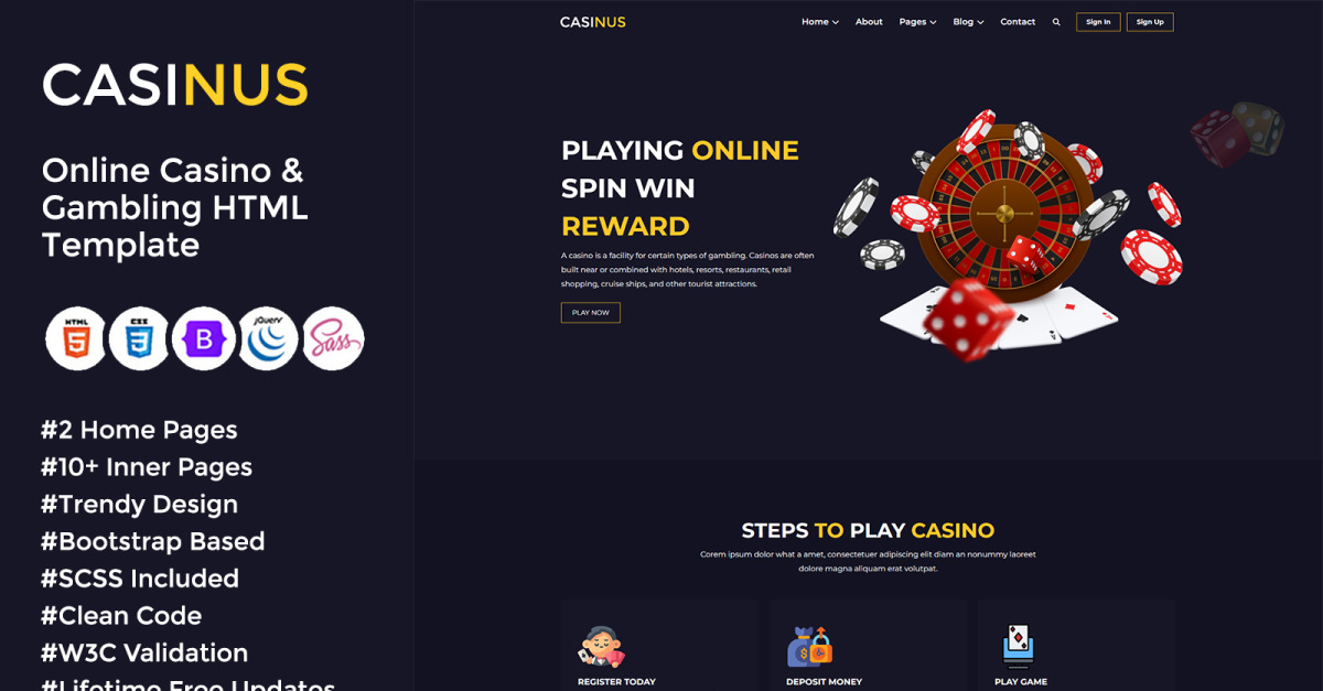Plataforma de jogos online, casino e negócios de jogos de azar