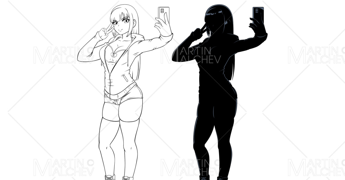 60+ Anime Boy Silhouette Illustrations, Royalty-Free Vector Graphics & Clip  Art - iStock