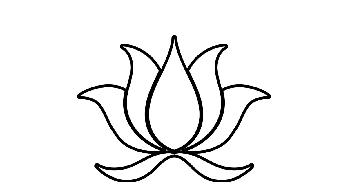 Lotus Flower Line Drawing Images  Browse 53922 Stock Photos Vectors and  Video  Adobe Stock