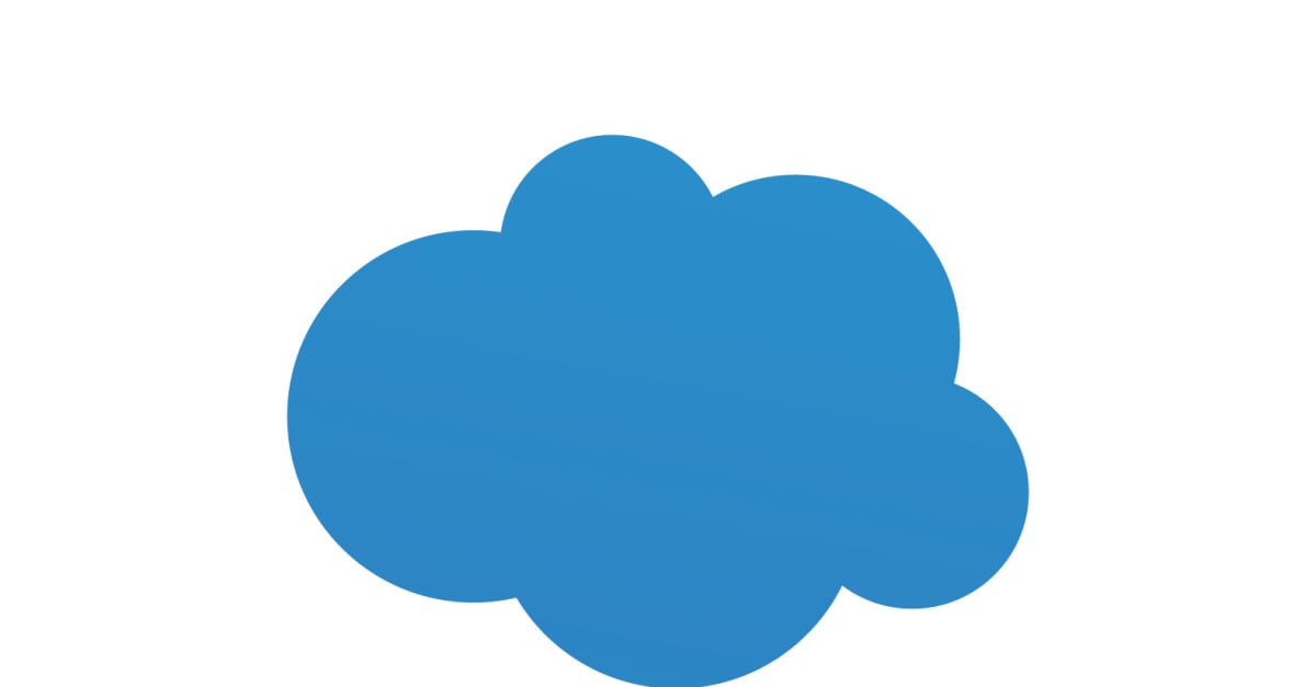 Blue cloud icon logo decoration and company design v14