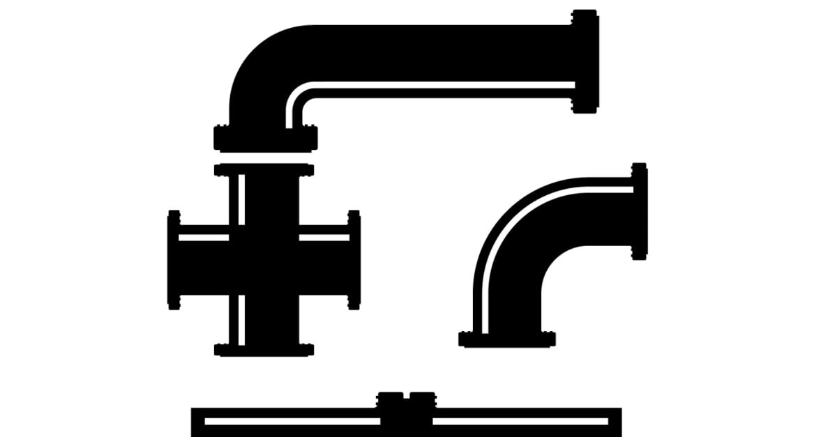 Pipe vector symbol icon element design v2 - TemplateMonster