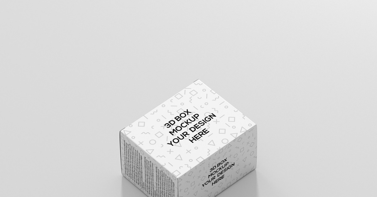 High Rectangle Box Mockup 4 #334640 - TemplateMonster