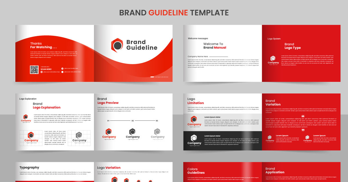 Brand Concept Presentation Template + BONUS Font Selection Template —  Creative Process Templates + Resources