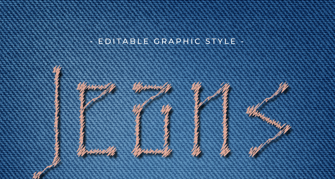 Yarn Style Vector Text Effect Editable Vol 13