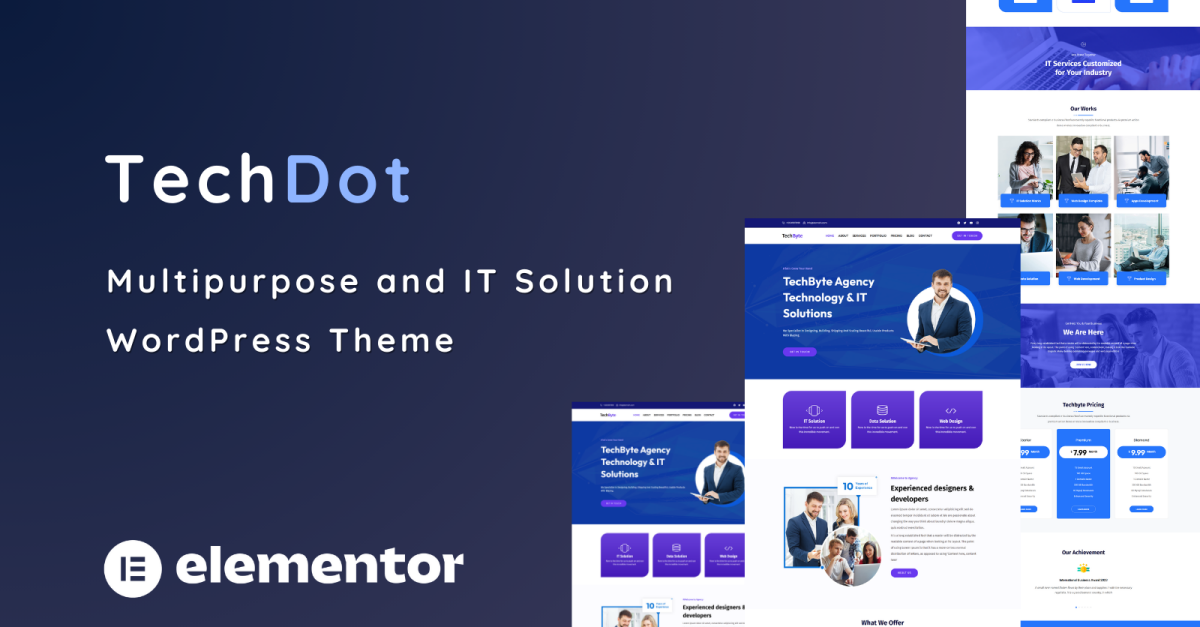 Techdot - Multipurpose IT Solution WordPress Theme