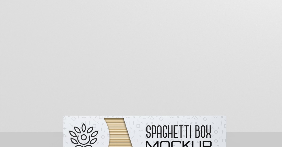 Spaghetti - Spaghetti Box Mockup #338022 - TemplateMonster