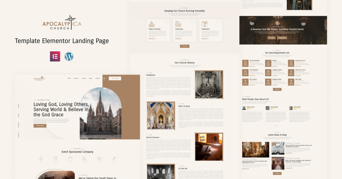 Curated visual reference: Gallery Detail: Apocalyptica Church