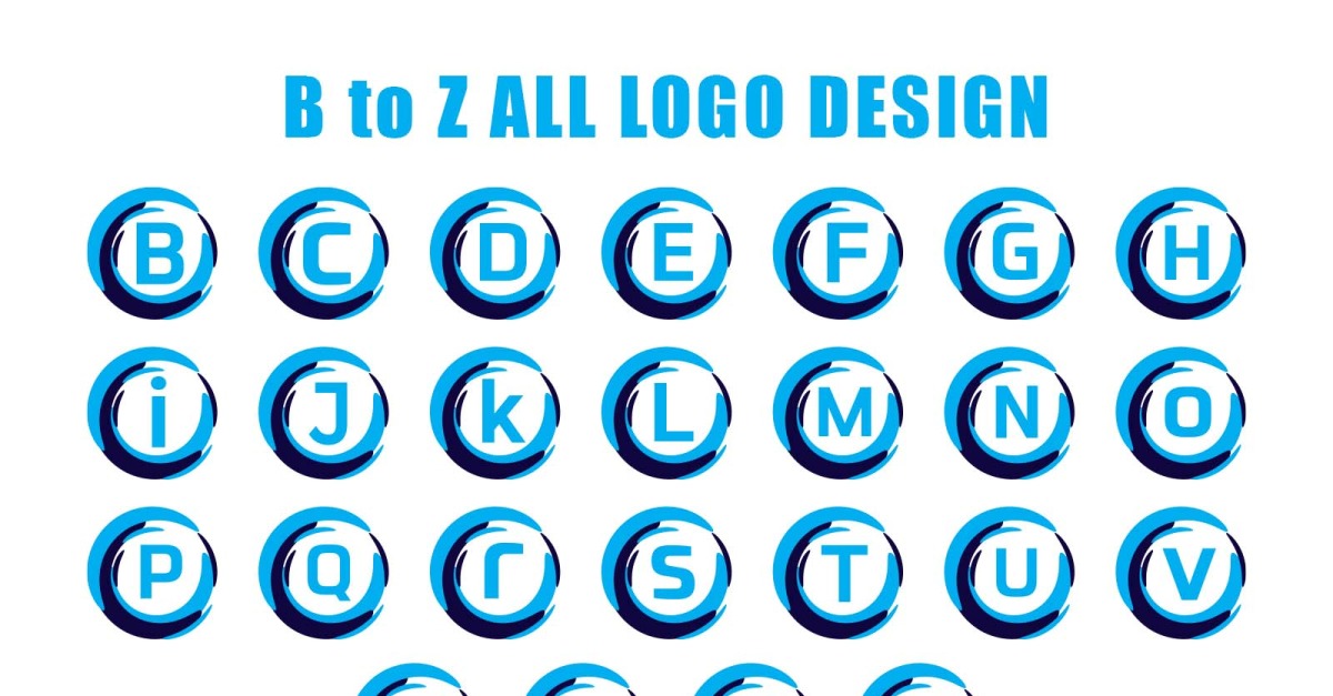 Alphabet logo design - Picto lettres S à Z Stock Vector | Adobe Stock