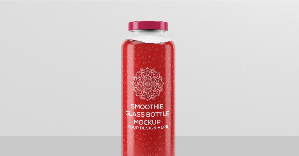 Refreshing Fruit Smoothie Mockups