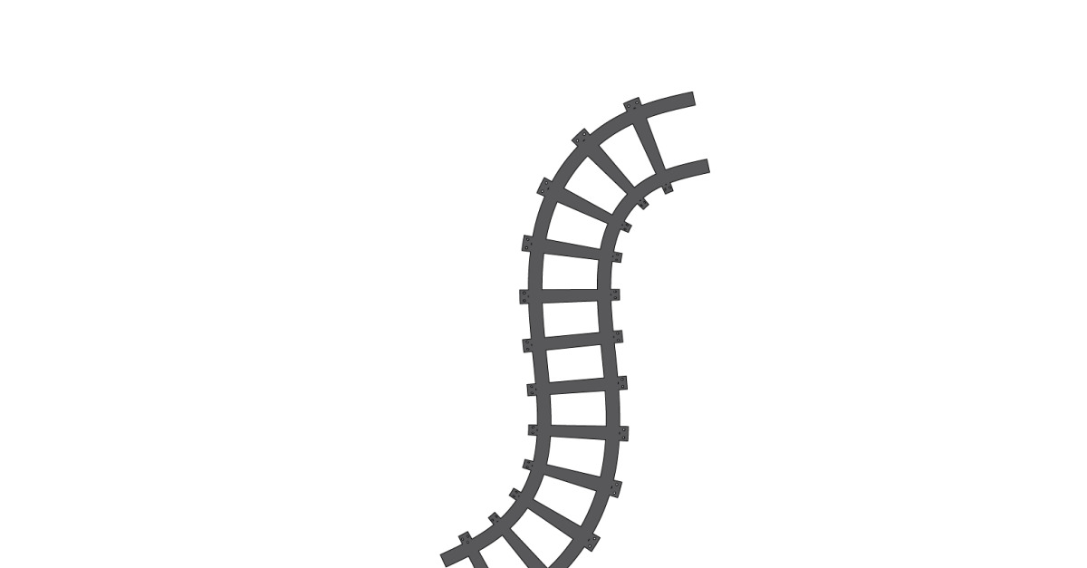 Train track way logo icon vector template logo v29