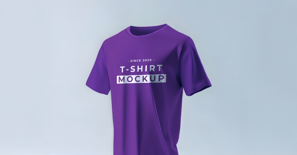 T-Shirt PSD Product Mockup Template #347555 - TemplateMonster