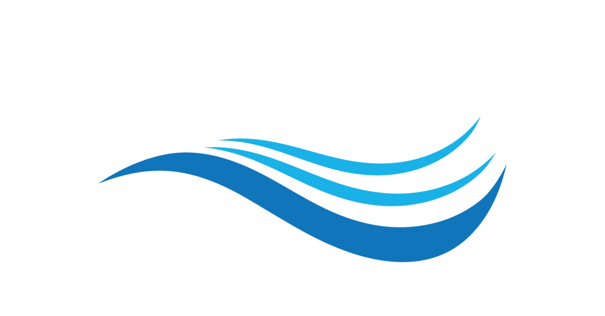 Water wave logo beach logo template v2 - TemplateMonster