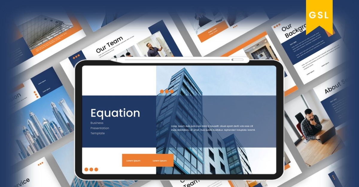 Equation - Google Slide Business Presentation Template