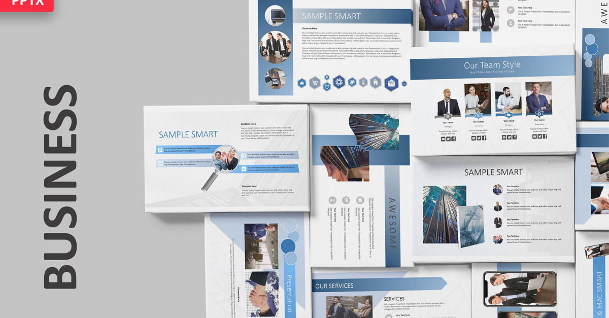 Business | PowerPoint Template #351478 - TemplateMonster