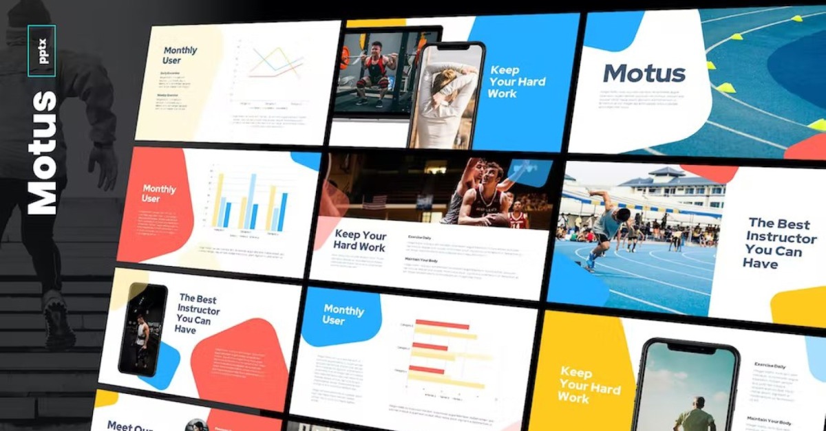 Motus – Mehrzweck-Powerpoint-Vorlage - TemplateMonster