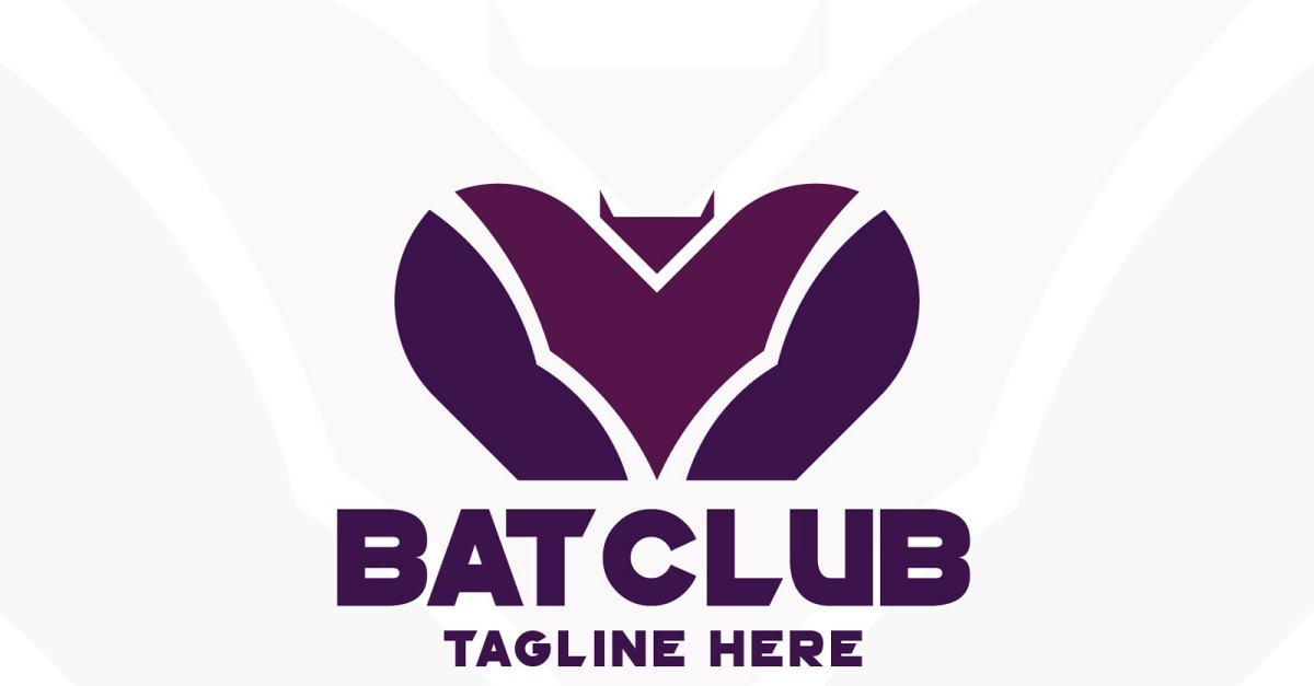 Bat Club Night Club Logo 351700 TemplateMonster