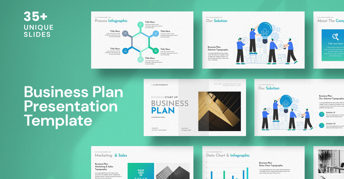 Business Plan PowerPont presentation template