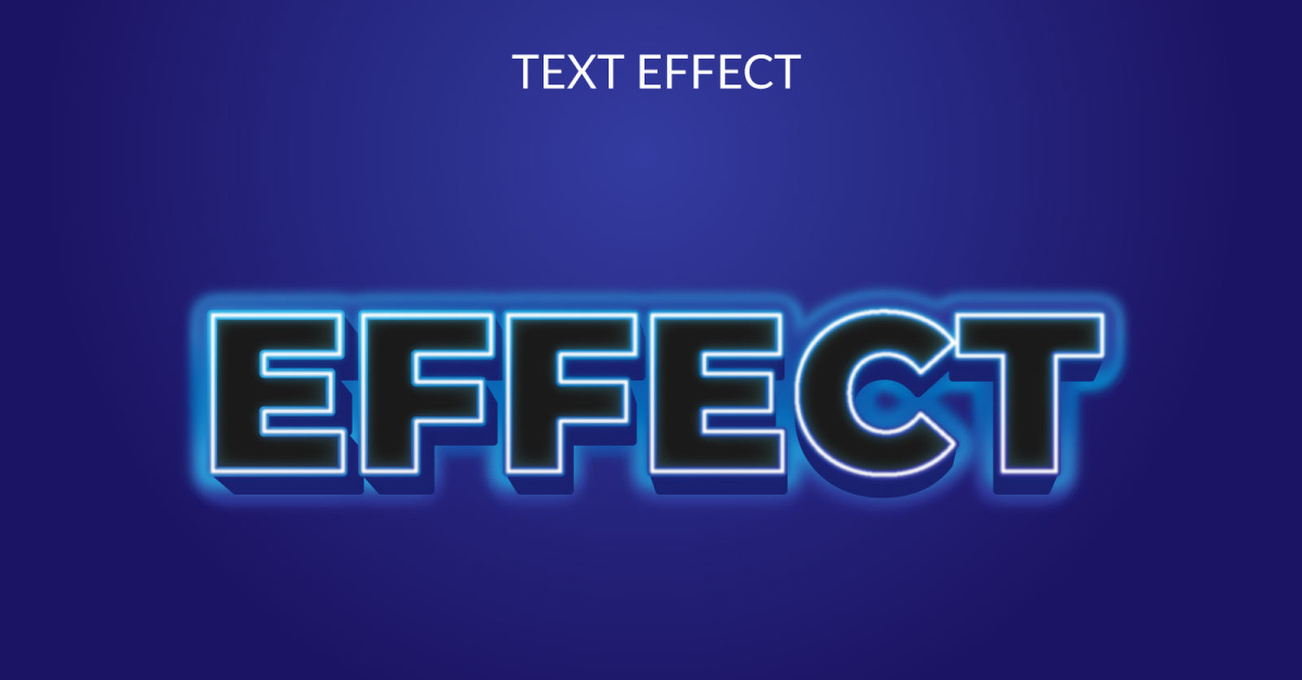 Effekt-Vektor-EPS-Texteffektdesign #352746 - TemplateMonster
