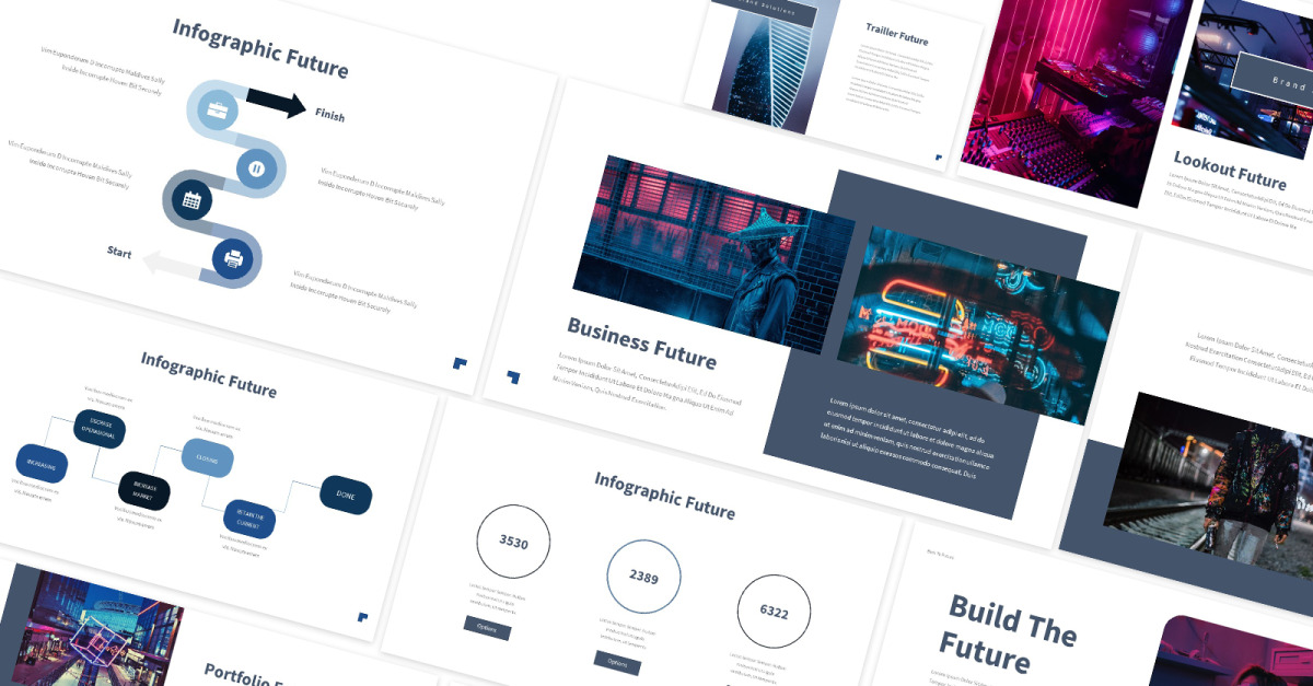 Build The Future Google Slides Template - TemplateMonster