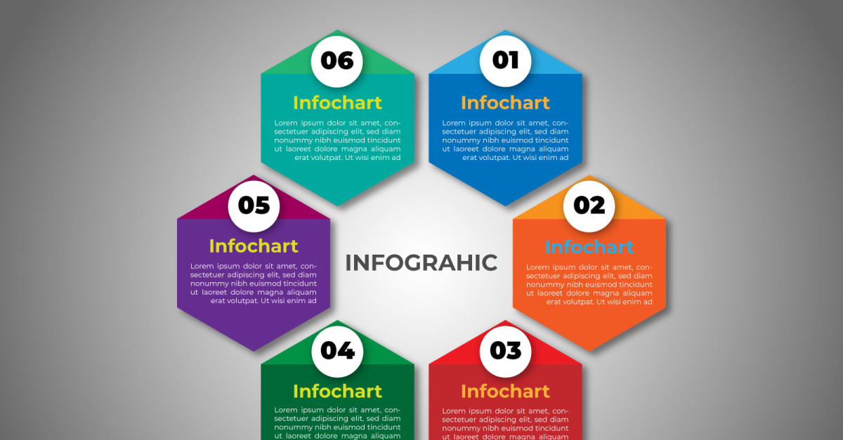 Stile Di Design Semplice Modello Infografico