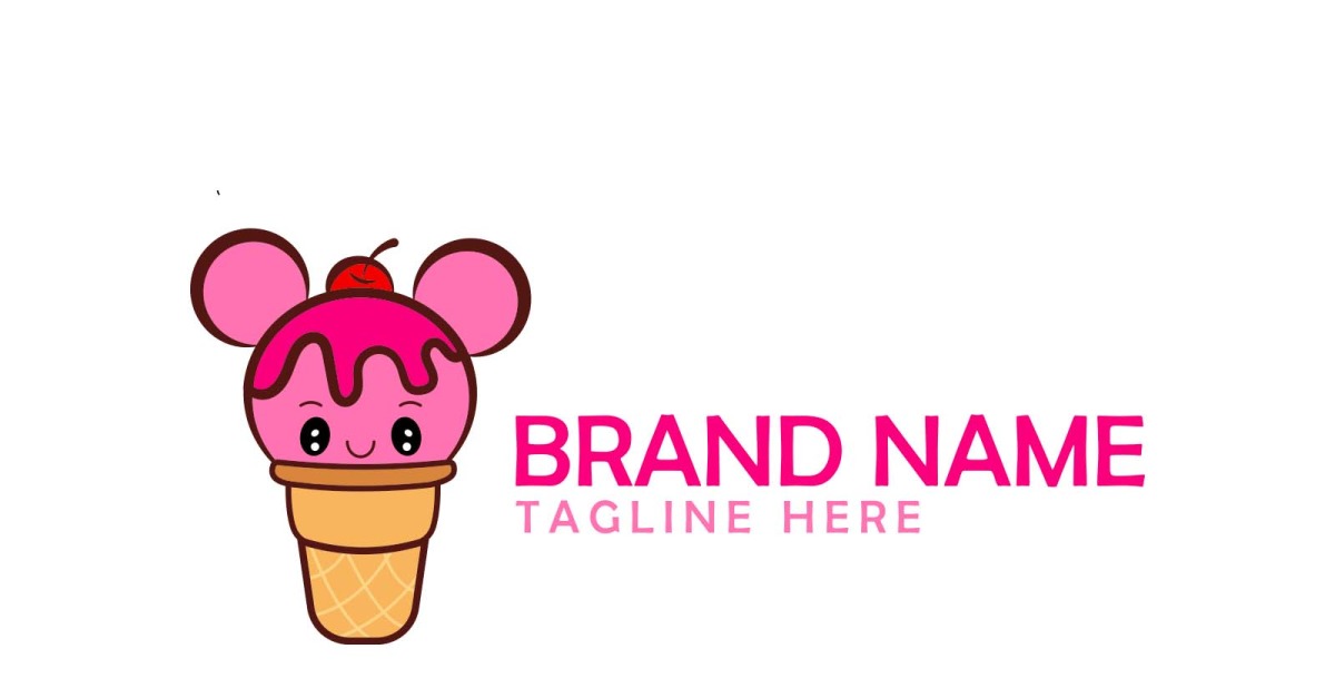 Creative ice cream logo design by Designerminhaz | Fiverr