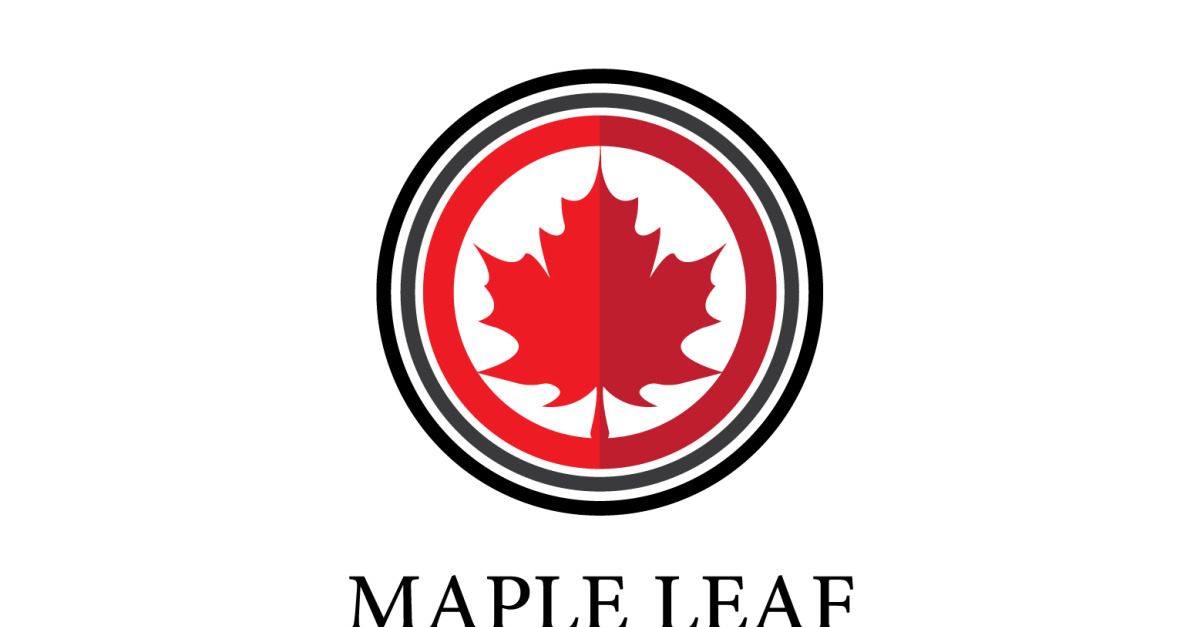 Leaf Mapple vector logo icon v37 #355087 - TemplateMonster