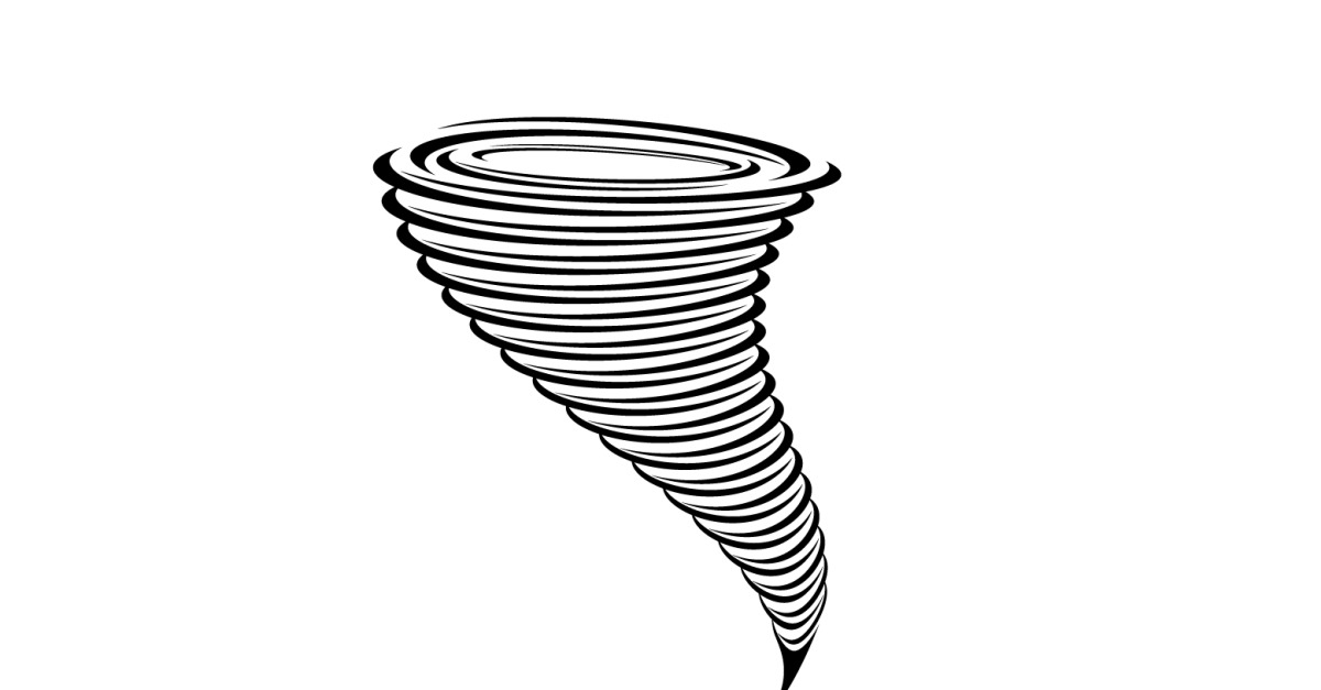 Tornado vortex icon logo vector v2 #356439 - TemplateMonster