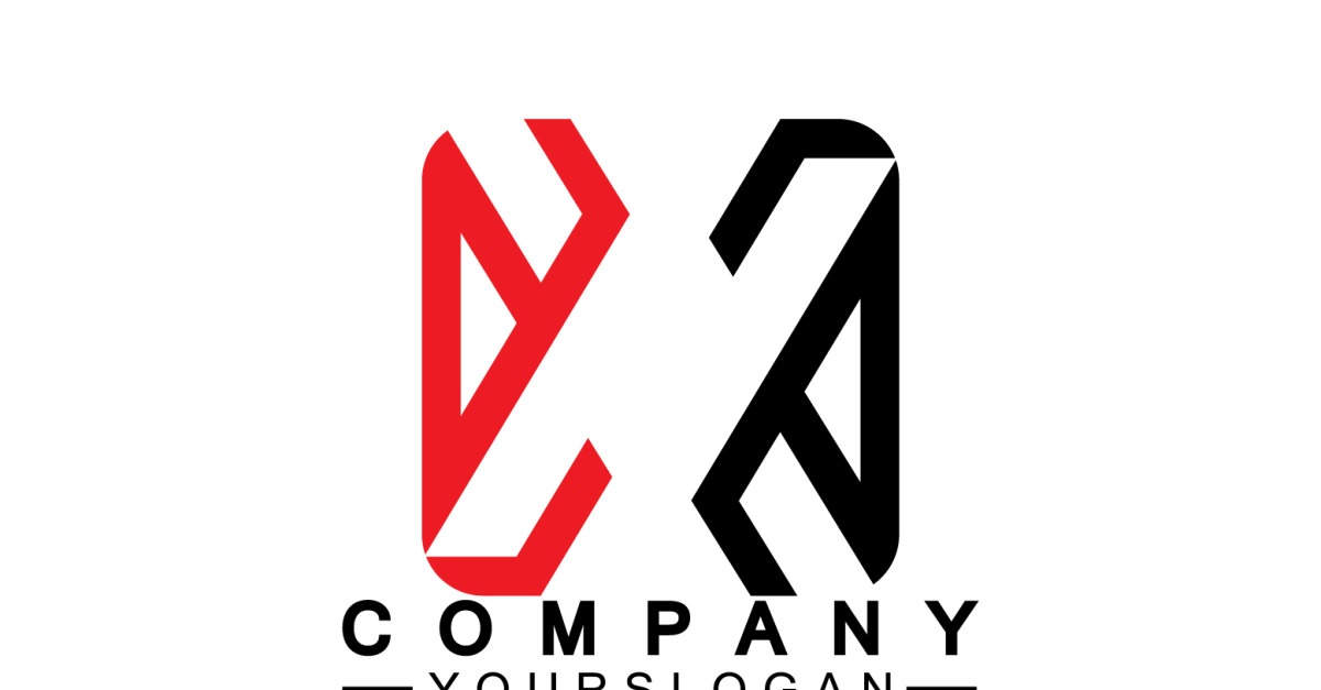 X initial name logo company vector v23 - TemplateMonster