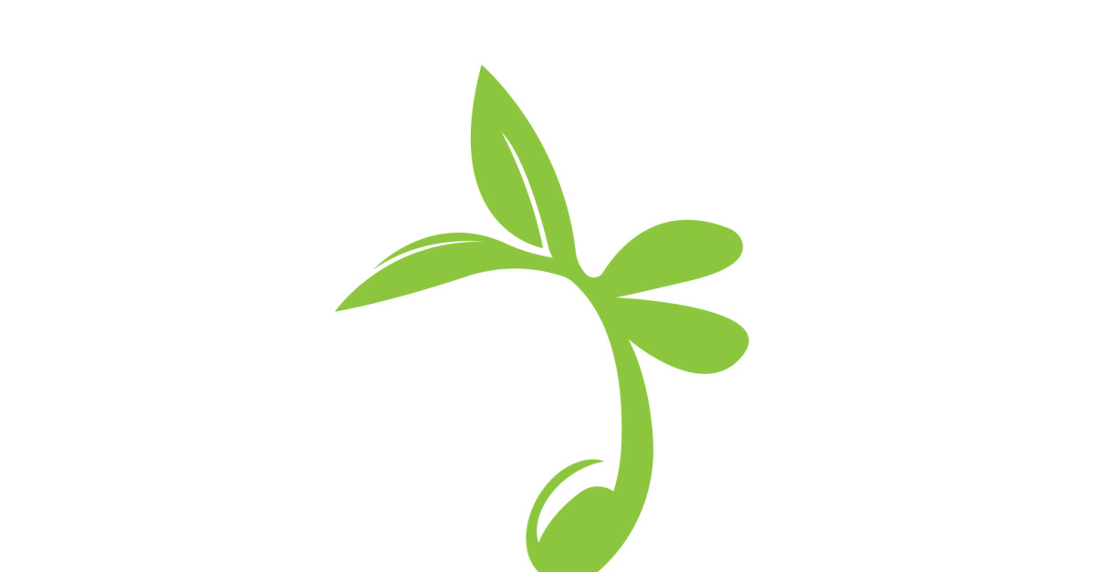 Seeds sprout sprouts template logo v12 - TemplateMonster