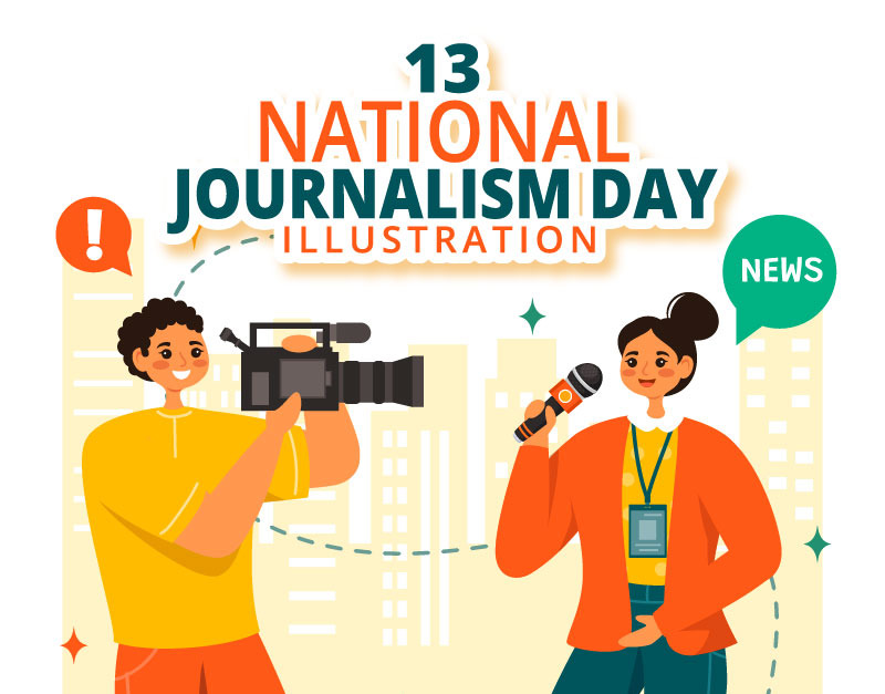 13 Journée nationale du journalisme Illustration