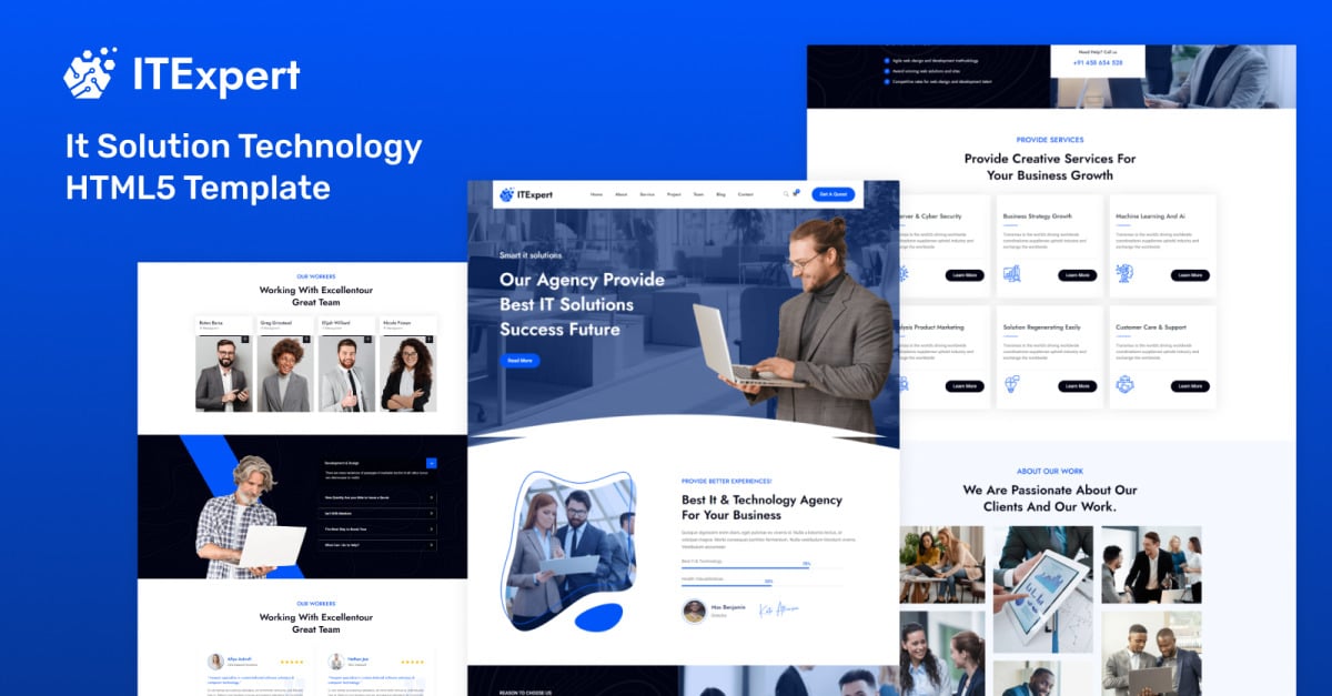 ItExpart-It Solution Technology HTML5 Template