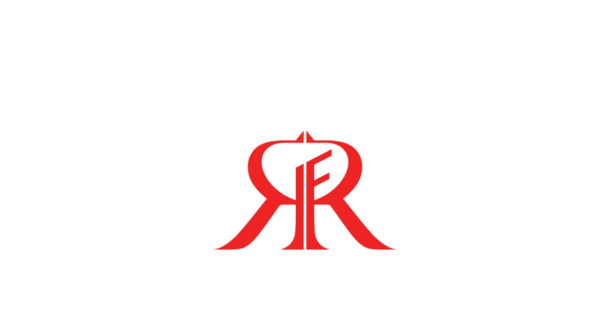 RF R F letter logo design. Initial letter RF... - Stock Illustration  [105180420] - PIXTA