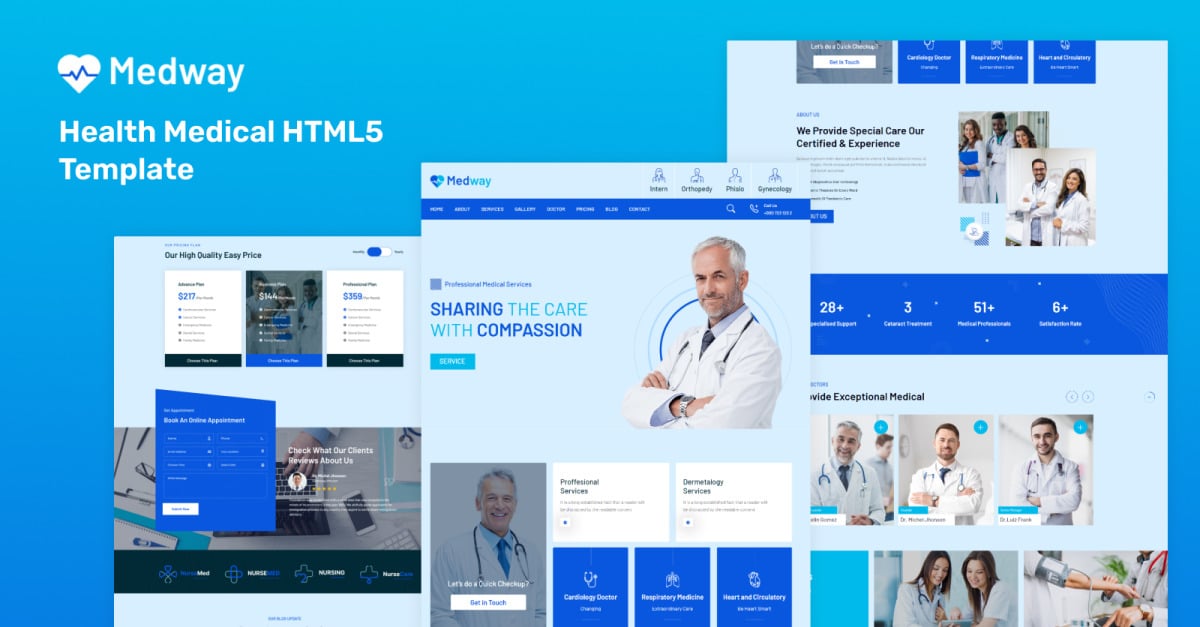 Medway -Health Medical HTML5 Template