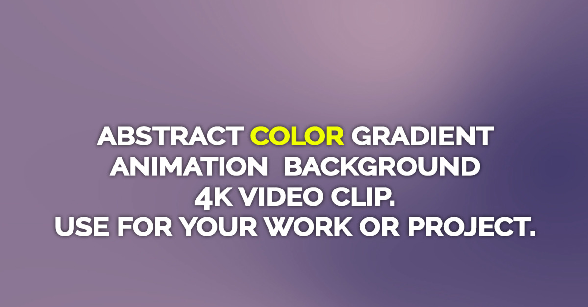 Beautiful color gradient animation video footage.