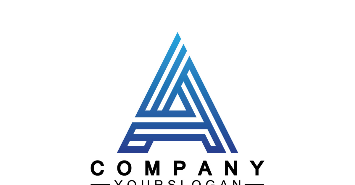 Un logo de modèle de lettre initiale v33 - TemplateMonster