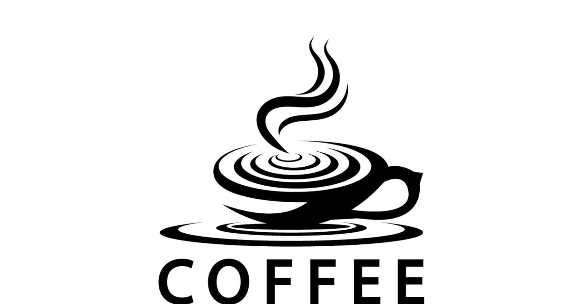 Coffee drink template logo vector v16 - TemplateMonster