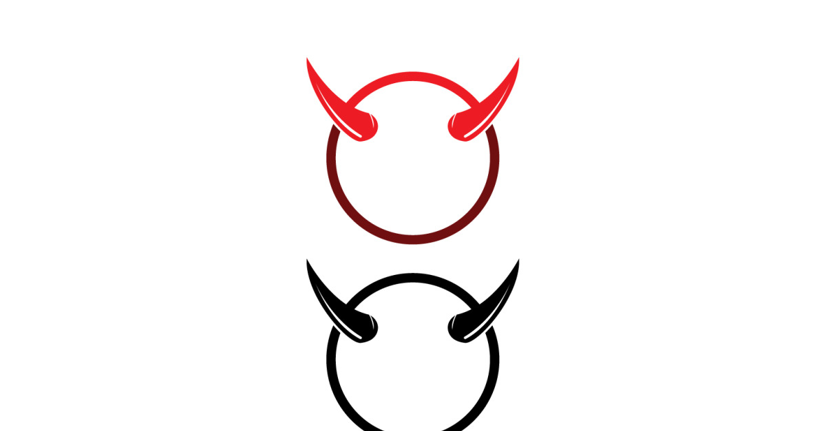 Devil horn red template logo v32 365163 TemplateMonster