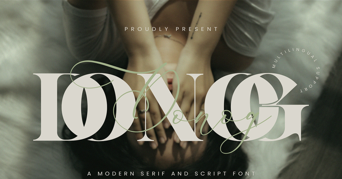 Donog - Fuente Serif y Script moderna - TemplateMonster