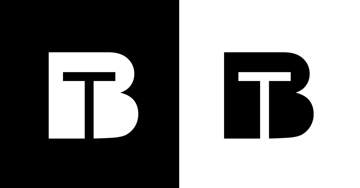 BT TB Logo Design Vector Graphic by xcoolee · Creative Fabrica