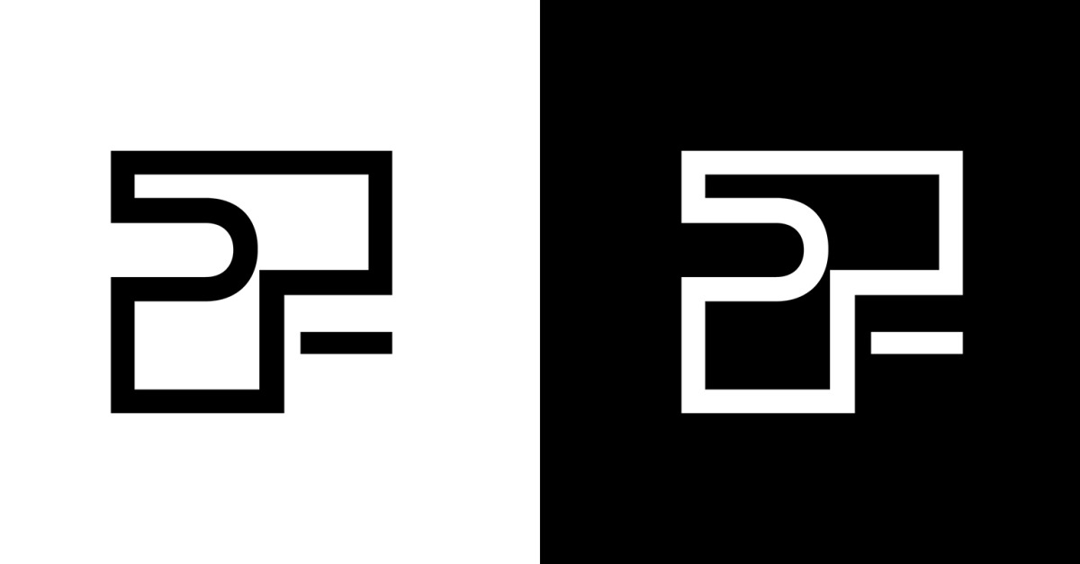 PF logo. P F design. White PF letter. PF letter logo design. Initial letter  PF linked circle uppercase monogram logo. 11575794 Vector Art at Vecteezy