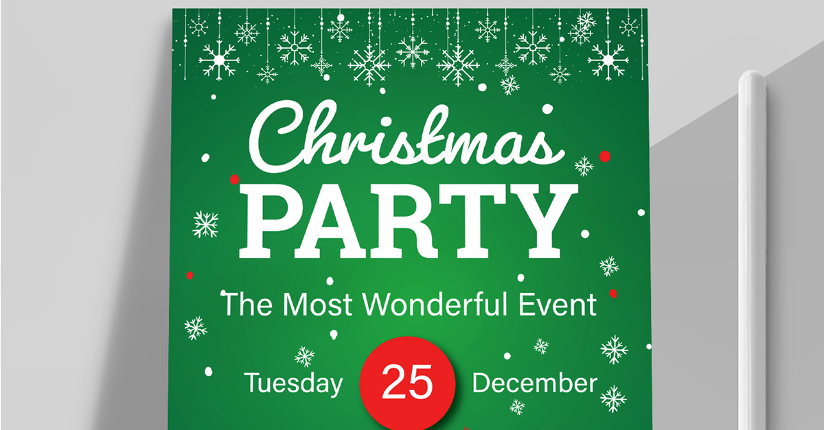 Christmas Party Flyers Template layout TemplateMonster Christmas Party Flyers Template layout TemplateMonster