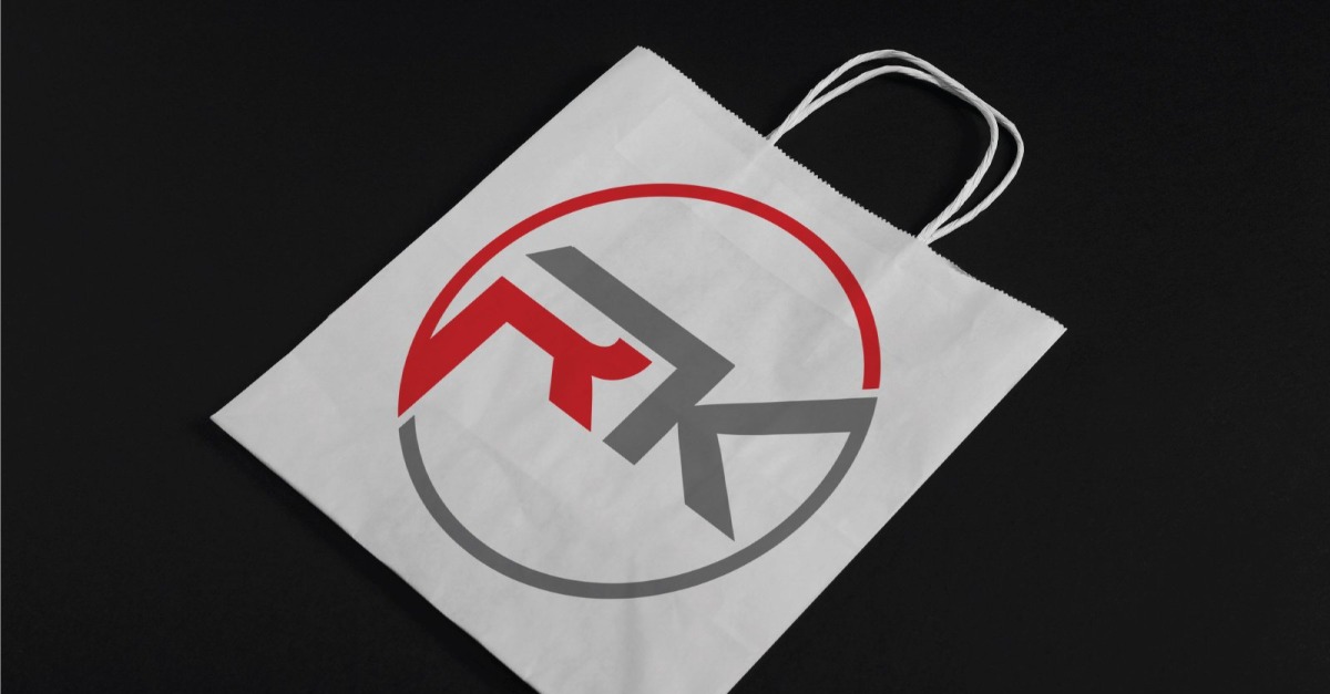 Circle RK Letter Logo Template Design - TemplateMonster