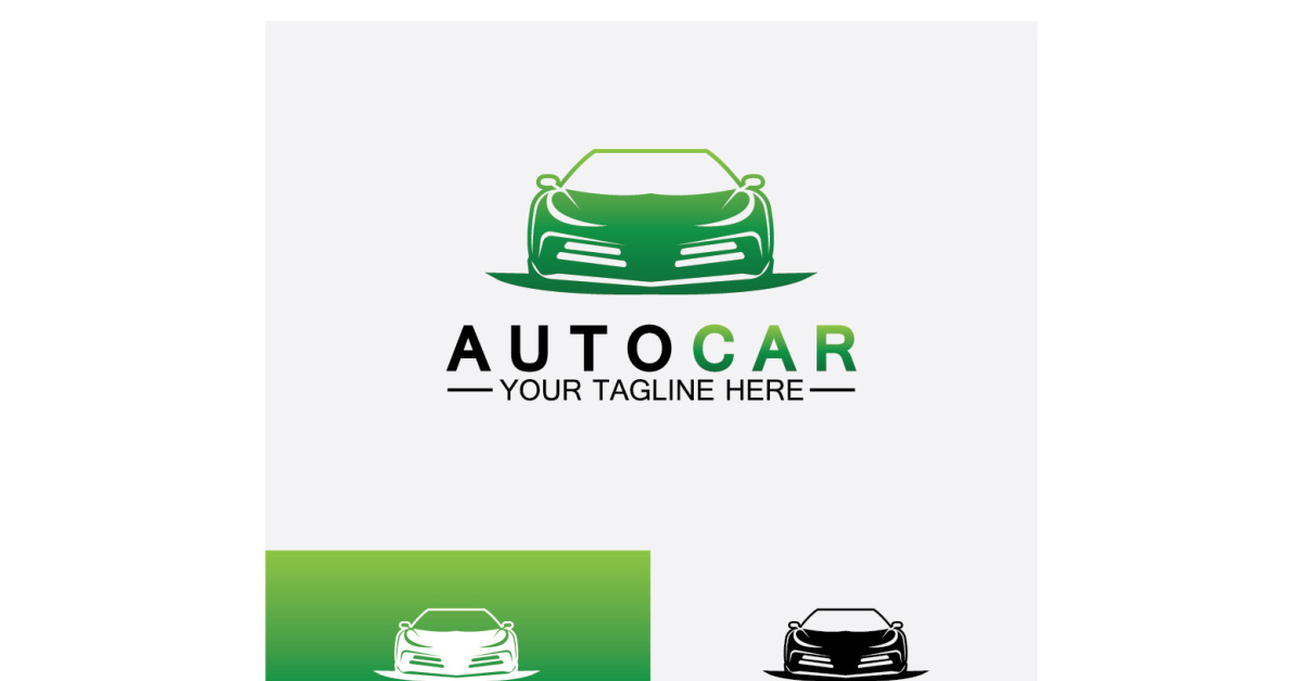 Autohändler, Automobil, Autocar-Logo-Design-Inspiration. v26